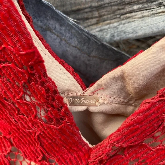 Free People Lace Mini Dress - Picture 5 of 5